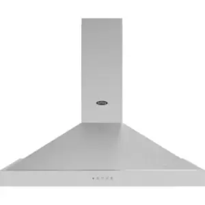 Image of Belling CookCentre BEL COOKCENTRE CHIM 90PYR STA Chimney Cooker Hood - Stainless Steel