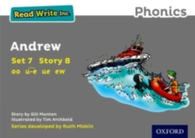 Image of Gill Munton Read Write Inc. Phonics: Andrew (Grey Set 7 Storybook 8) Book Multi