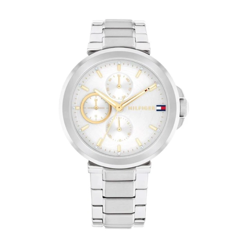 Image of Tommy Hilfiger 1782753 Womens Lori Silver Dial / Stainless Watch