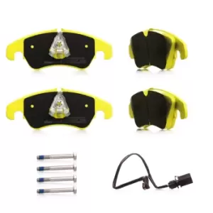 Image of RIDEX PLUS Brake pad set AUDI 402B0301P 4G0698151,4G0698151AA,4G0698151D 4G0698151L,8K0698151,8K0698151B,8K0698151C,8K0698151D,8K0698151E,8K0698151G