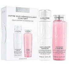 Image of Lancome Duo Confort Gift Set 400ml Galatee Confort Cleansing Milk + 400ml Tonique Confort Hydrating Toner + Bag