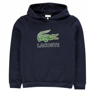 Image of Lacoste Junior Boys Sport Logo OTH Hoodie - Marine