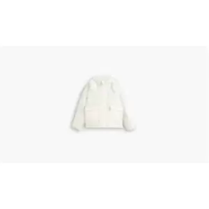 Image of Levis Cropped Jacket - White