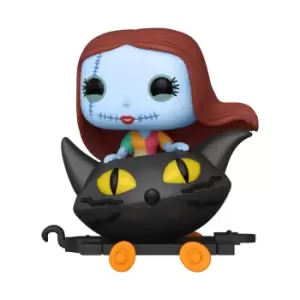 Image of Nightmare Before Christmas Sally in Cat Cart Funko Pop! Train