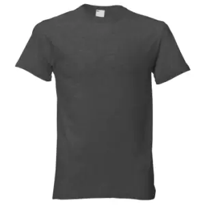 Image of Mens Short Sleeve Casual T-Shirt (Small) (Graphite)