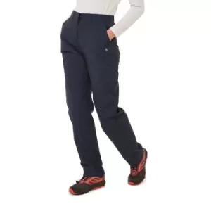 Image of Craghoppers Womens Kiwi II Polyester Walking Trousers 16S - Waist 32' (81cm), Inside Leg 28'