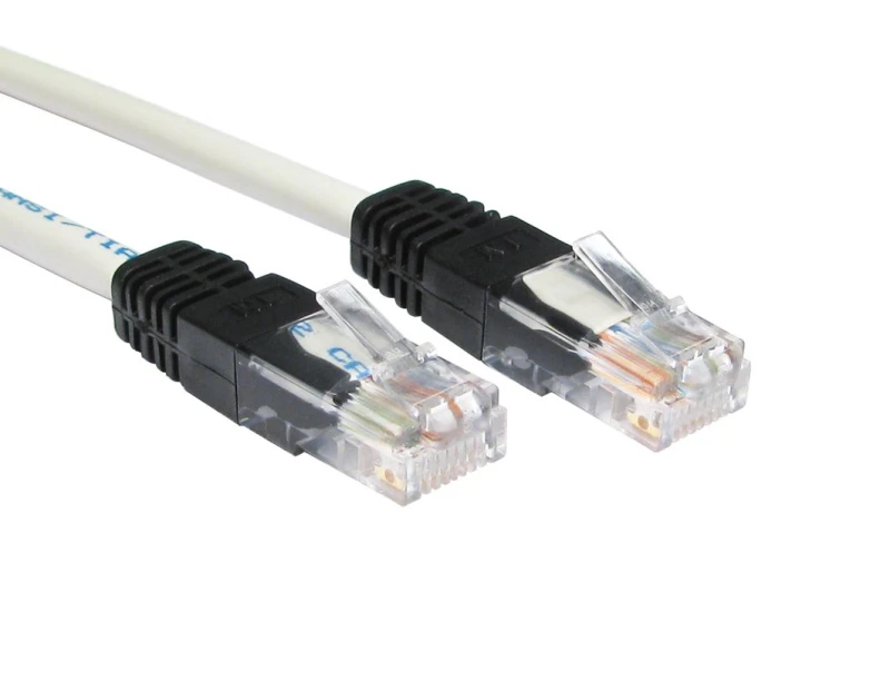 Image of Cables Direct XXURT-602 networking cable White 2m Cat5e U/UTP (UTP)