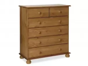 Image of Furniture To Go Copenhagen 24 Pine Wooden Chest of Drawers Flat Packed