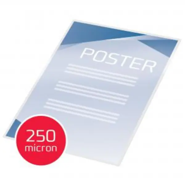 Image of GBC 3740450 A3 Gloss Document Pouch 250 GJQ33538J