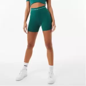 Image of Slazenger ft. Wolfie Cindy Piped Cycling Shorts - Green