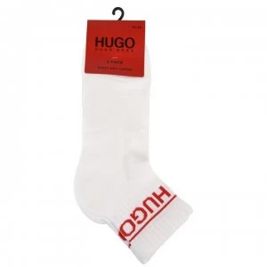Image of Hugo Boss 2 Pack Sports Socks White