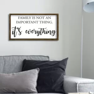 Image of KZM317 Brown White Black Decorative Framed MDF Painting