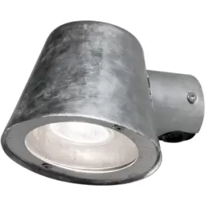 Image of Wall Light Trieste Galvanized Konstsmide Silver