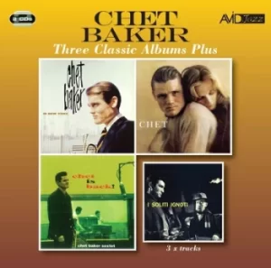 Image of Three Classic Albums Plus by Chet Baker CD Album