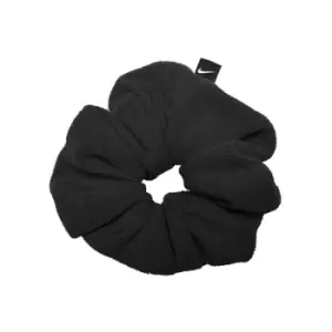 Image of Nike Gathered Hair Tie Black Large Terry Black