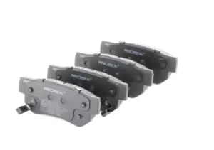 Image of RIDEX Brake pad set HYUNDAI,KIA,SSANGYONG 402B0690 4841321A10,4841321B10,5830217A00 583021CA00,583021CA10,583021FA50,5830226A00,5830226A10,5830226A20