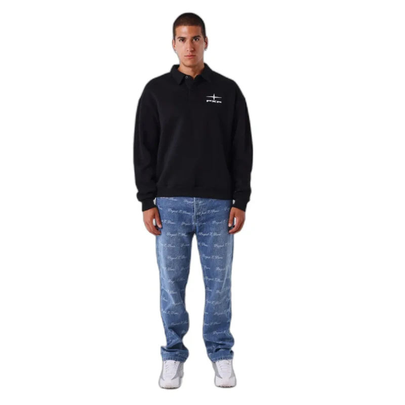 Image of Project X Paris Polo neck sweatshirt Project X Paris Essentials Noir Male XL