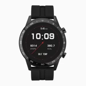 Image of Sekonda Black Silicone Strap Smart Watch