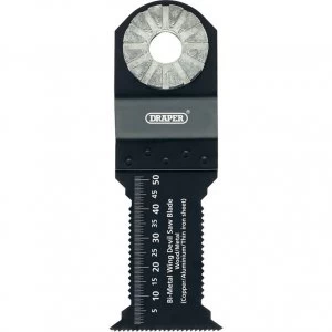 Image of Draper Wing Devil BIM Metal and Wood Cutting Oscillating Multi Tool Blade 30mm Pack of 1