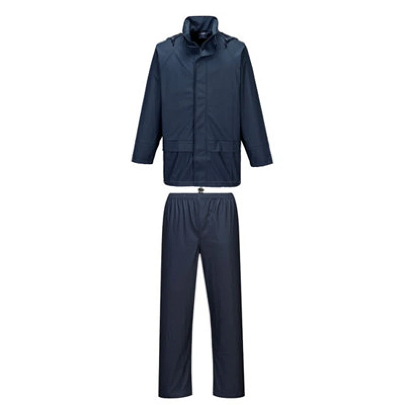 Image of Sealtex Essential Waterproof Rain Suit L450NARXXL Colour: Navy