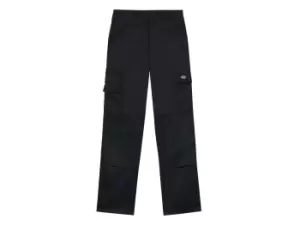 Image of Dickies 36241-67606-08 Womens Everyday Flex Trousers Black Size 18