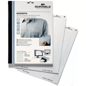 Image of Name badges, self adhesive