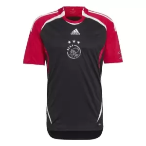 Image of adidas Ajax Training T-Shirt Mens - Black