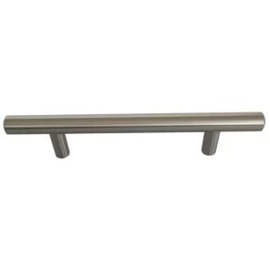 Image of BQ Satin Nickel Effect T Bar Furniture Handle Pack of 6