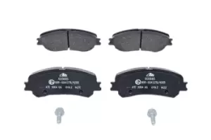 Image of ATE Brake pad set RENAULT 13.0460-5685.2 410606124R