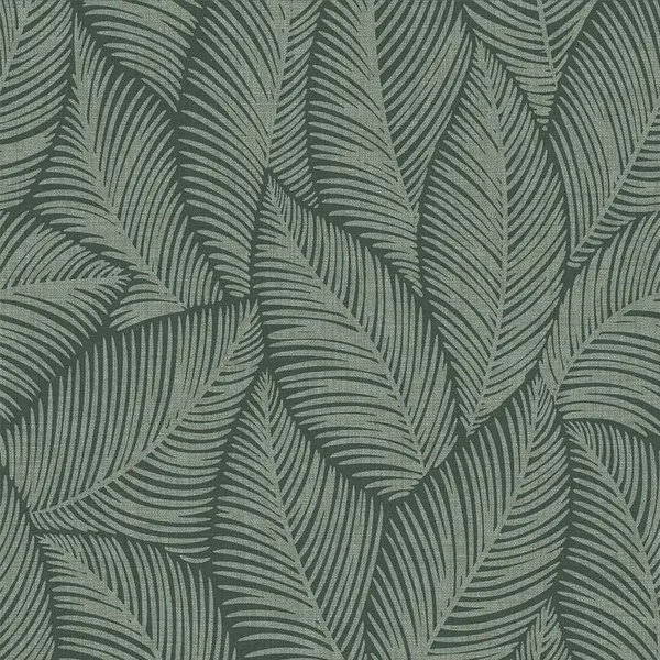 Image of Muriva Ltd Muriva Denver Leaf Green Wallpaper 196313