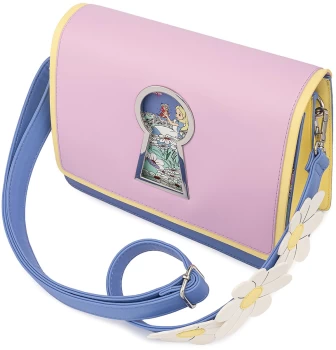 Image of Alice in Wonderland Loungefly - Keyhole Shoulder Bag multicolour
