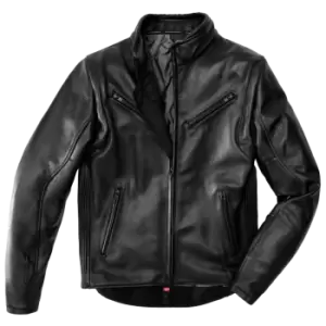 Image of Spidi Premium Black Motorcycle Jacket 48