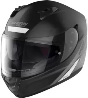 Image of Nolan N60-6 Staple Helmet, black-white, Size L, black-white, Size L