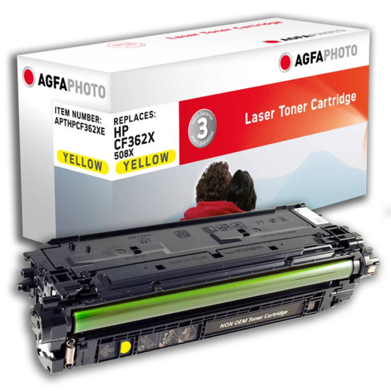Image of AgfaPhoto APTHPCF362XE toner cartridge Yellow