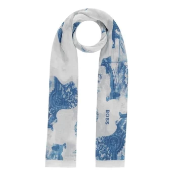 Image of Hugo Boss Clasea Tile Scarf Women