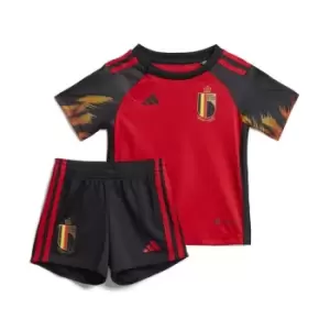 Image of adidas Belgium Home Babykit 2022 2023 - Red