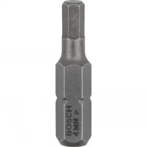 Image of 2607001724 4mm 3-Pc Extra Hard 25mm Driver Bits