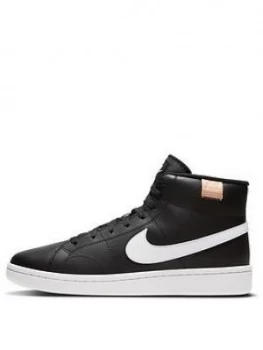 Image of Nike Court Royale 2 Mid - Black/White, Size 7, Men