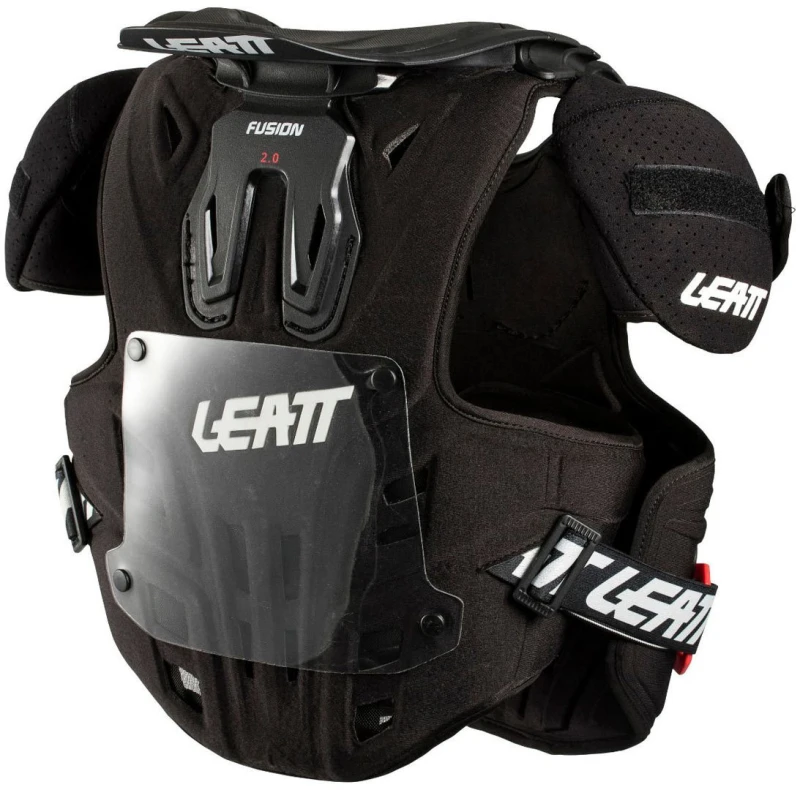 Image of Leatt Fusion 2.0 Kids Protector Vest, black, Size L XL