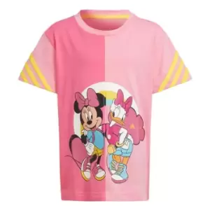 Image of adidas Disney Daisy Duck T-Shirt Kids - Bliss Pink / Pulse Magenta / I