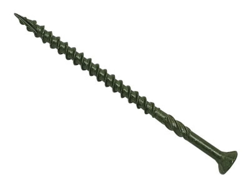 Image of FORGEFIX Forgefix - Spectre Advanced Deck pz Compatible Screw csk Green 5.0 x 100mm Box 100 SPEDS5100G