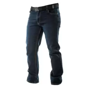 Image of Lee Cooper Stretch Denim Workwear Jean Trouser Mens - Blue