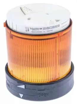 Image of Schneider Electric Harmony Beacon Unit Amber LED, Steady Light Effect 24 V ac/dc