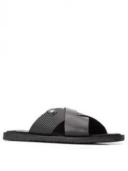 Image of Base London Leo Sandal - Black