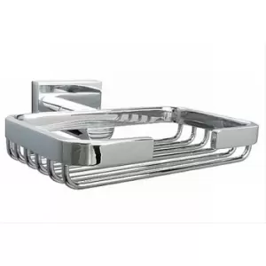 Image of Miller Atlanta Soap Basket, Chrome