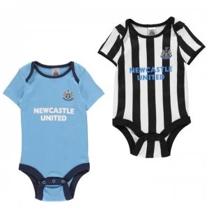 Image of Team Football Body Vest Set Baby Boys - Newcastle