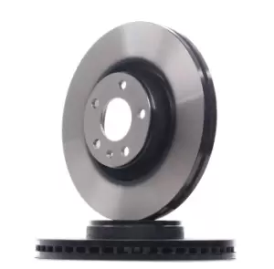 Image of TRW Brake disc AUDI DF4358S 4E0615301AD,4F0615301E,4E0615301AD Brake rotor,Brake discs,Brake rotors 4E0615301AD,4E0615301AD