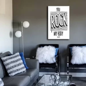 Image of 45702021C-045 Multicolor Decorative Canvas Painting