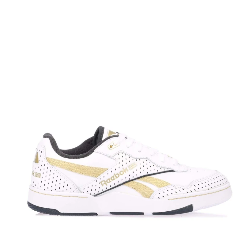 Image of Reebok BB 4000 II Trainers White Gold male UK 10.5