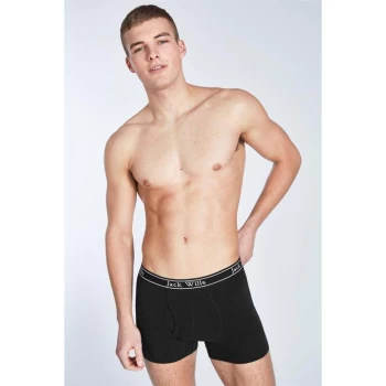 Image of Jack Wills Chetwood Classic Tipped Boxers Set - Black